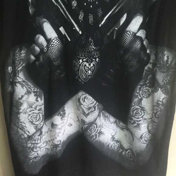 Vintage Patricia Field Gangster Marilyn Monroe Tshirt Dress - Picture 3 of 8